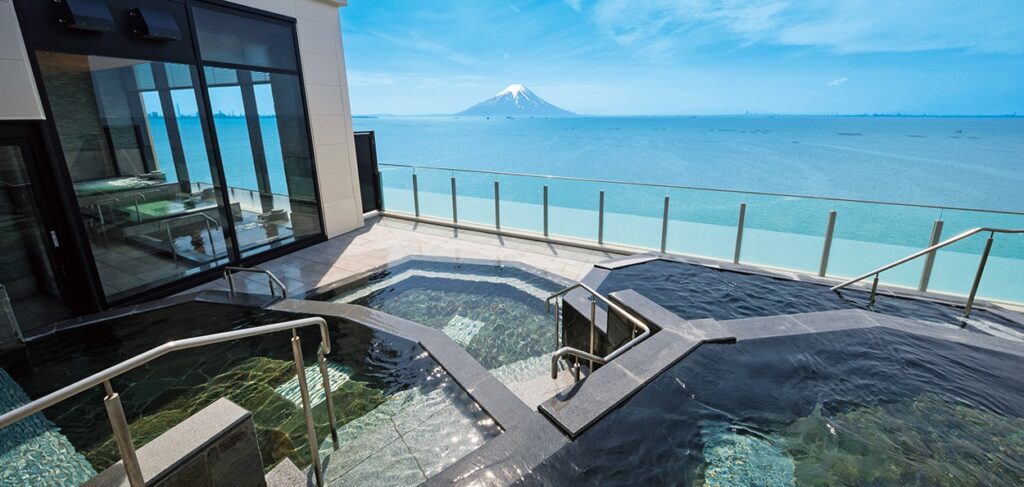 「富士見亭」の大浴場天空の湯